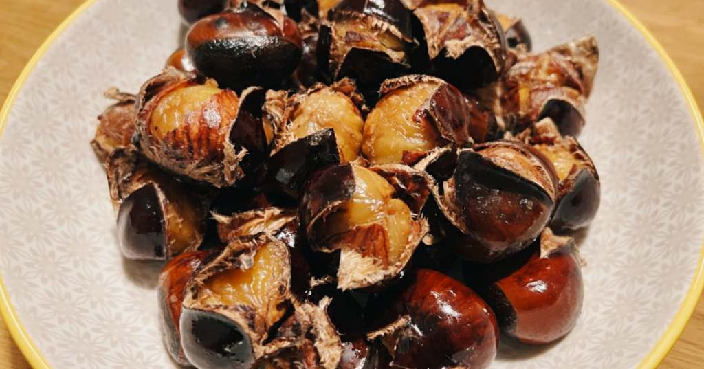 圣诞节吃糖炒栗子